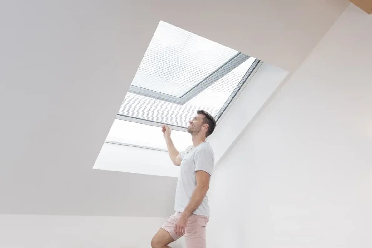 Plissees für Fenster und Türen