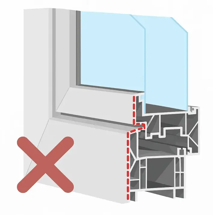 Bündige Fenster - FlexScreen nicht kompatibel
